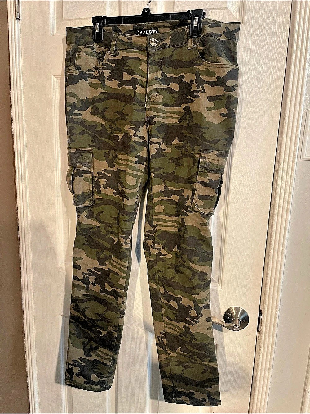 Jack David Camo Straight Leg Pants Size 16
